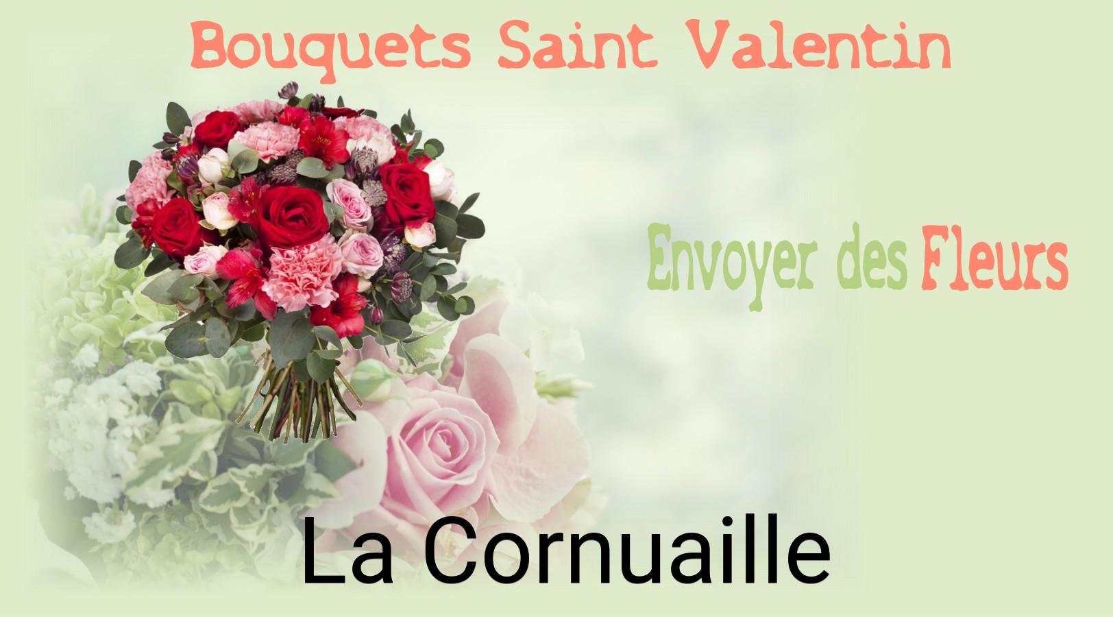Roses de Saint-Valentin livrées à La Cornuaille